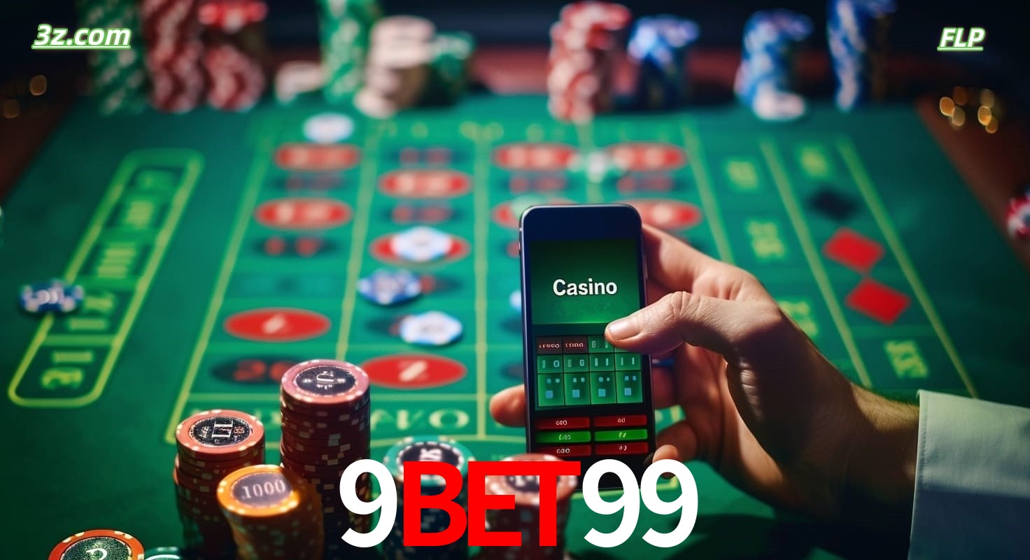 Cassino online móvel 9bet99 com apostas em roleta e fichas de pôquer