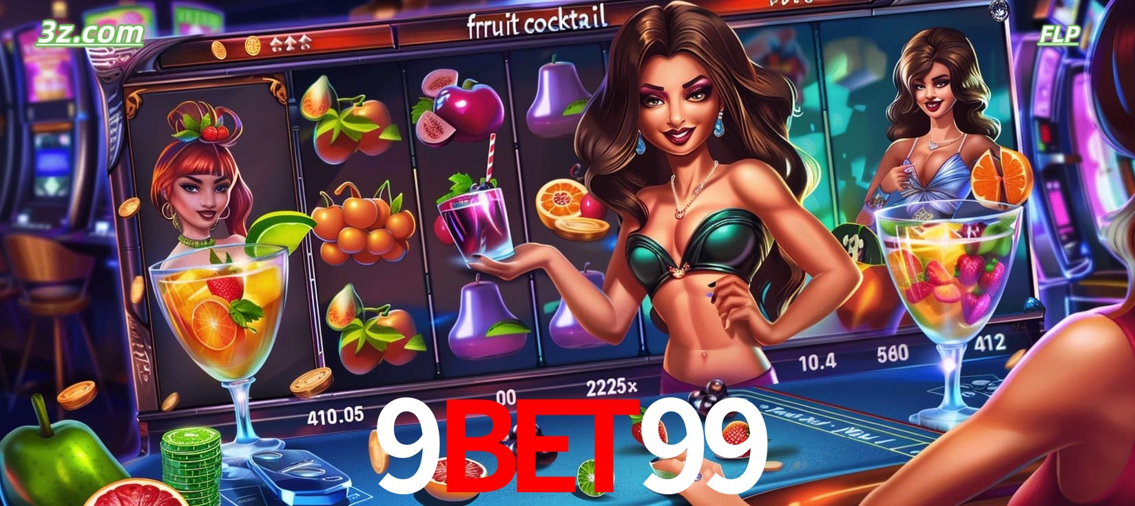 Cassino online 9bet99 Brasil com slot Fruit Cocktail divertido