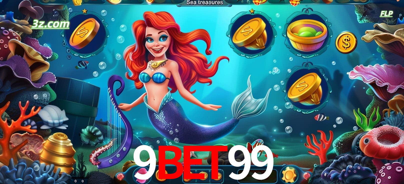 9bet99 slots Sea Treasures cassino online com prêmios