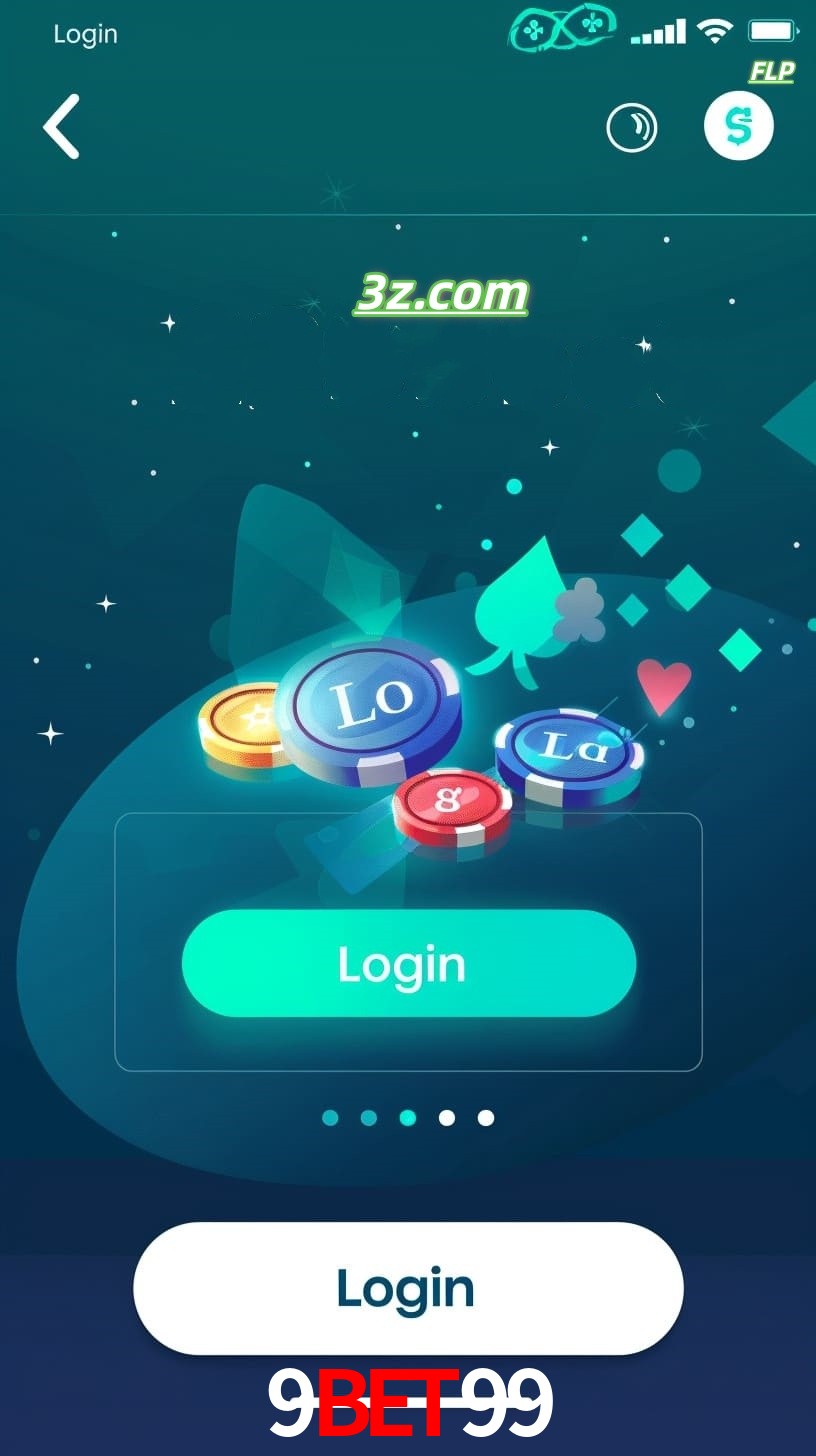 Login no aplicativo de cassino online 9bet99 Brasil com bônus de boas-vindas